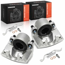 2000-2002 Dodge Dakota 2pc Brake Caliper Front Driver & Passenger 1-Piston A-Premium APBC4455