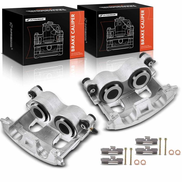 2-Pc Brake Caliper Front Driver & Passenger 2-Piston A-Premium APBC0577
