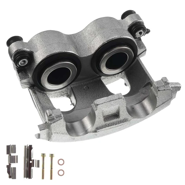 1-Pc Brake Caliper Front Left Driver Side 2-Piston A-Premium APBC0576