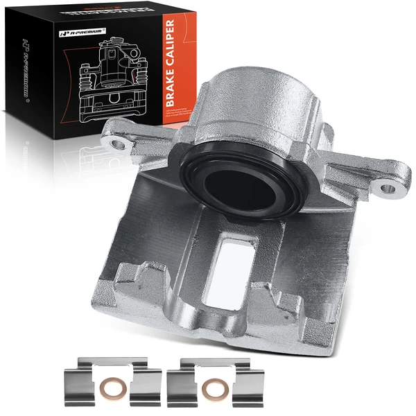 1-PC Brake Caliper, Front Right Passenger Side, 1-Piston, A-Premium APBC0566