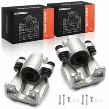2004-2008 Chrysler Pacifica 2pc Brake Caliper Rear Driver & Passenger 1-Piston A-Premium APBC33215PG