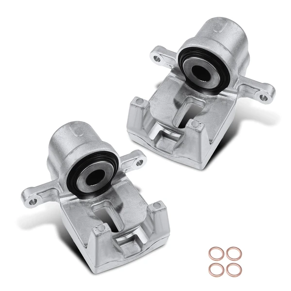 2 -Pc Brake Caliper Rear Driver & Passenger 1-Piston A-Premium APBC3277