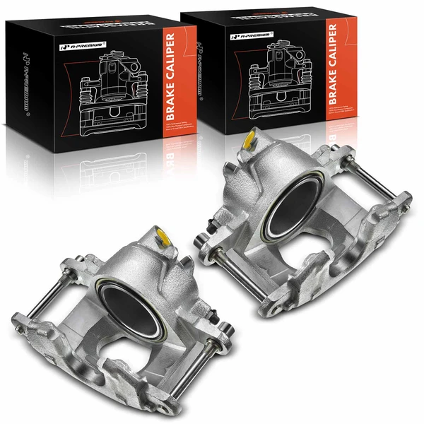 2-PC Brake Caliper, Front Driver & Passenger, 1-Piston, A-Premium APBC0476