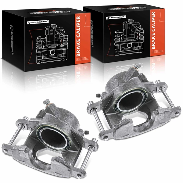 2-PC Brake Caliper, Front Driver & Passenger, 1-Piston, A-Premium APBC1526