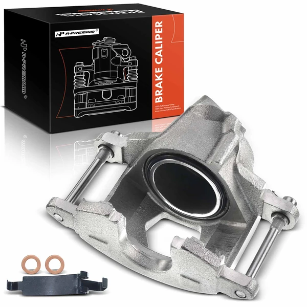 1987-1988 GMC R2500 1-Pc Brake Caliper Front Left Driver Side 1-Piston A-Premium APBC0371