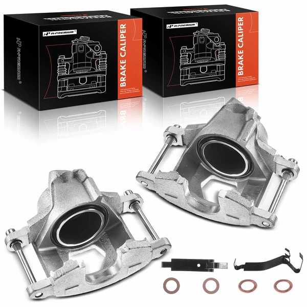 1986 Chevrolet C10 Suburban 2-Pc Brake Caliper Front Driver & Passenger 1-Piston A-Premium APBC1347