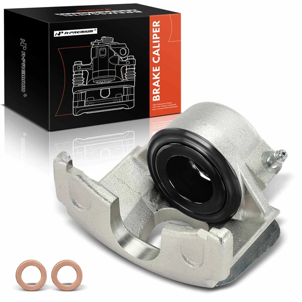 1-PC Brake Caliper, Front Left Driver Side, 1-Piston, A-Premium APBC4152
