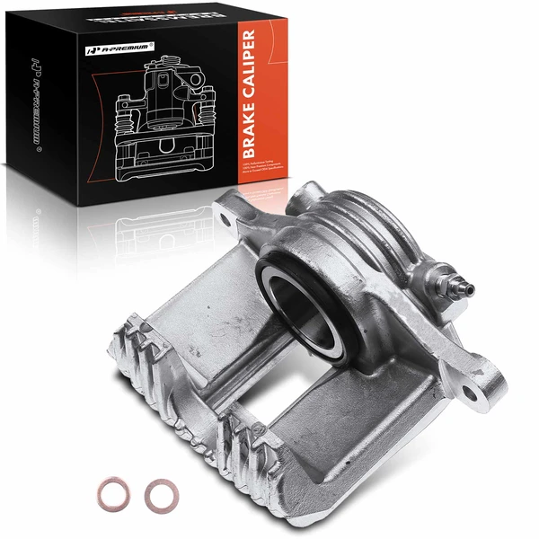 1984-1987 Chevrolet Corvette 1-Pc Brake Caliper Front Left Driver Side 1-Piston A-Premium APBC2291