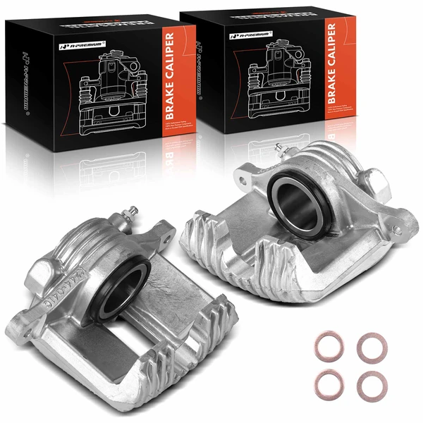 1984-1987 Chevrolet Corvette 2-Pc Brake Caliper Front Driver & Passenger 1-Piston A-Premium APBC2292