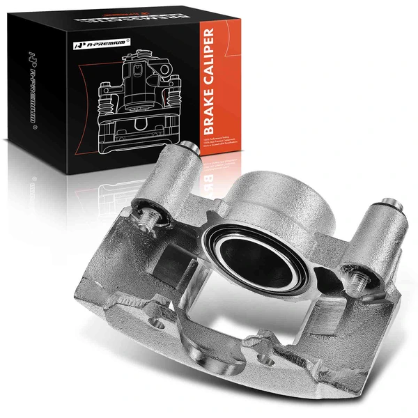 1985-1990 Cadillac Commercial Chassis 1-Pc Brake Caliper Front Left Driver Side 1-Piston A-Premium APBC0771