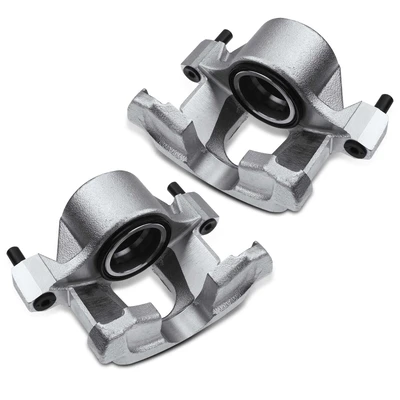 2 Pcs Front Disc Brake Calipers without Bracket