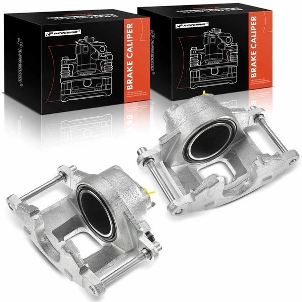 1987 GMC V2500 2-Pc Brake Caliper Front Driver & Passenger 1-Piston A-Premium APBC0477