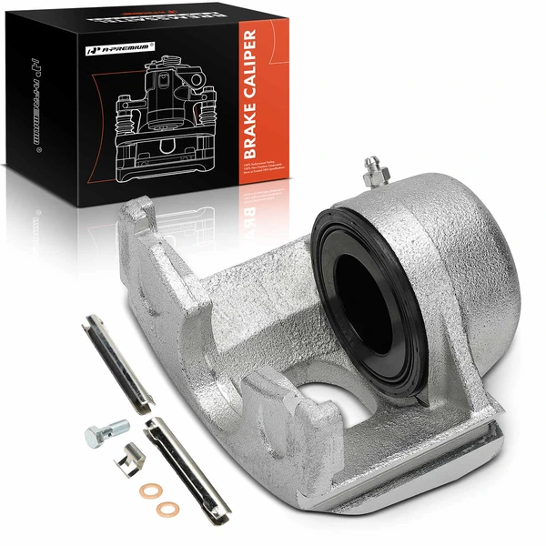 1986-1993 Ford Bronco 1-Pc Brake Caliper Front Right Passenger Side 1-Piston A-Premium APBC4256