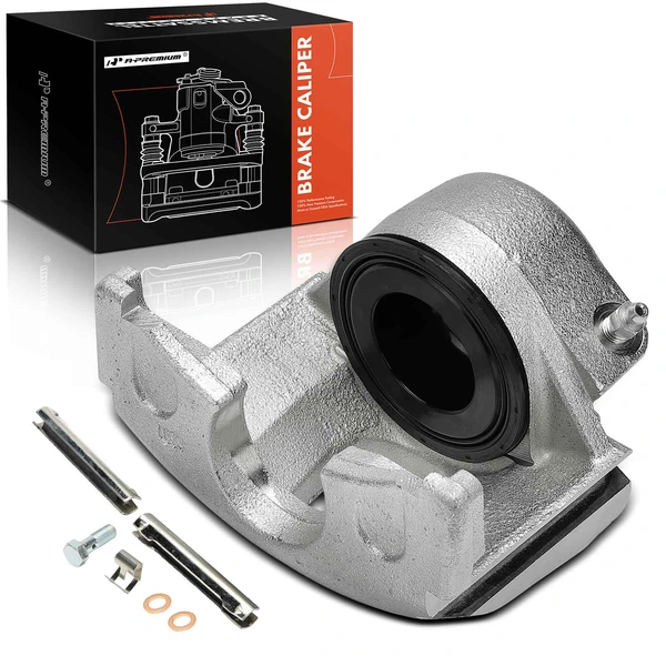 1986-1993 Ford F-150 1-Pc Brake Caliper Front Left Driver Side 1-Piston A-Premium APBC4257