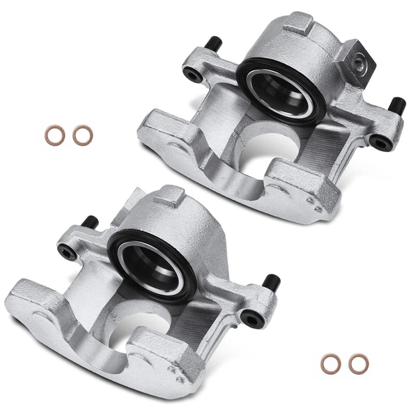 1987-1988 Ford Thunderbird 2-Pc Brake Caliper Front Driver & Passenger 1-Piston A-Premium APBC3248