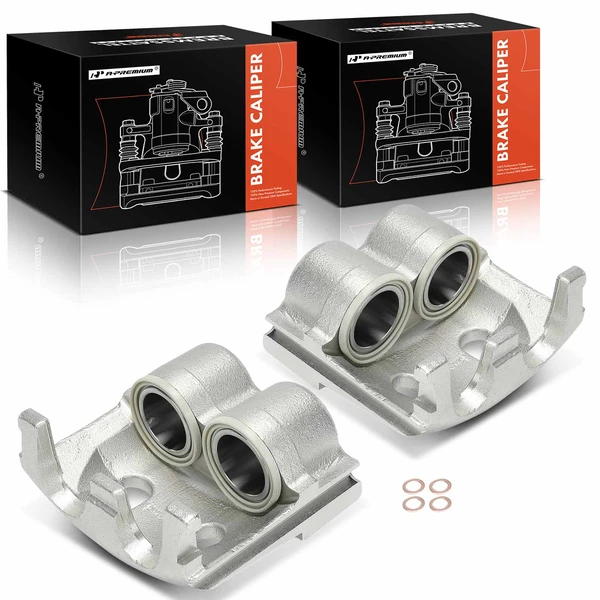 2-Pc Brake Caliper Front or Rear 2-Piston A-Premium APBC2301