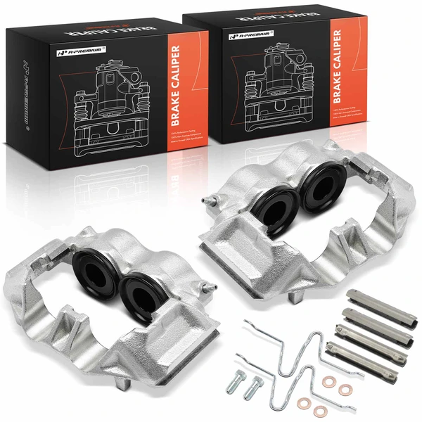 2-Pc Brake Caliper Front Driver & Passenger 2-Piston A-Premium APBC4452