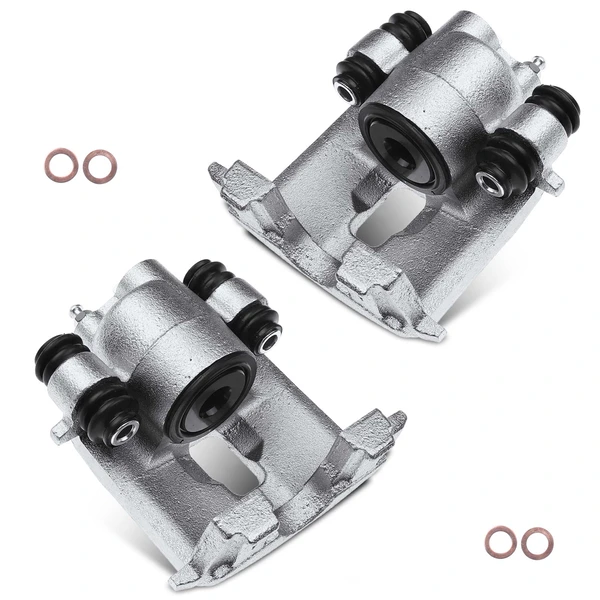 1998-2004 Chrysler Intrepid 2-Pc Brake Caliper Rear Driver & Passenger 1-Piston A-Premium APBC2305