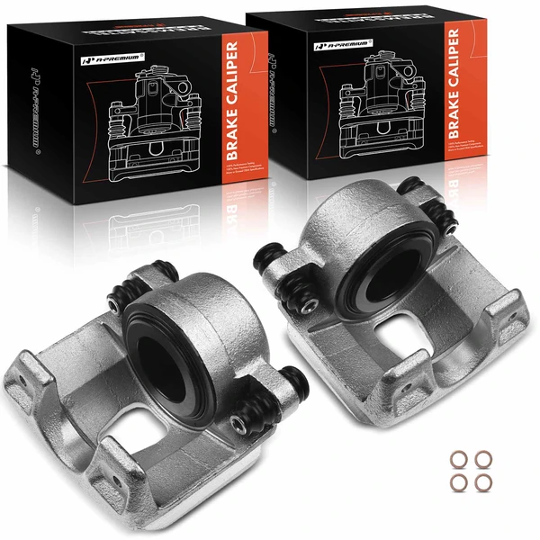 2-PC Brake Caliper, Front Driver & Passenger, 1-Piston, A-Premium APBC2308