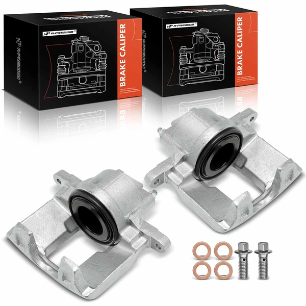 2013-2016 Chrysler Town & Country 2-Pc Brake Caliper Front Driver & Passenger 1-Piston A-Premium APBC1320