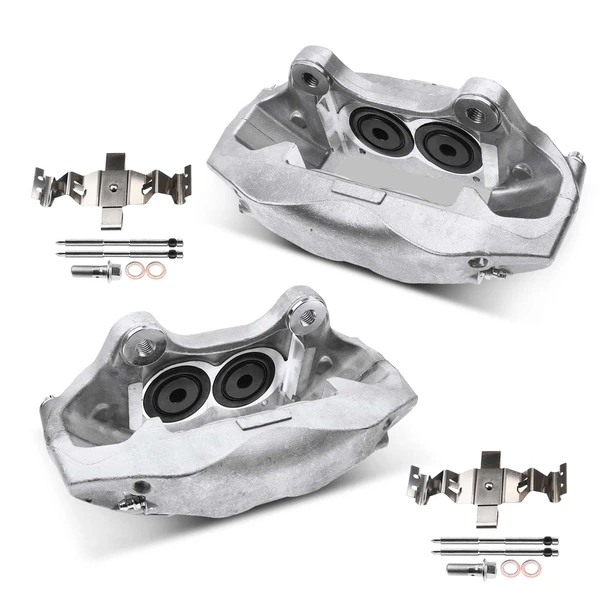 2015-2019 Cadillac CTS 2-Pc Brake Caliper Front Driver & Passenger 4-Piston A-Premium APBC3289