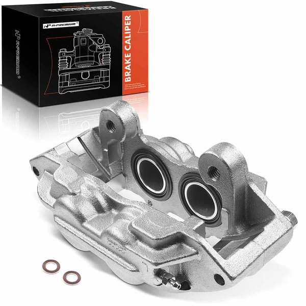 2015-2020 GMC Canyon 1-Pc Brake Caliper Front Left Driver Side 4-Piston A-Premium APBC2733