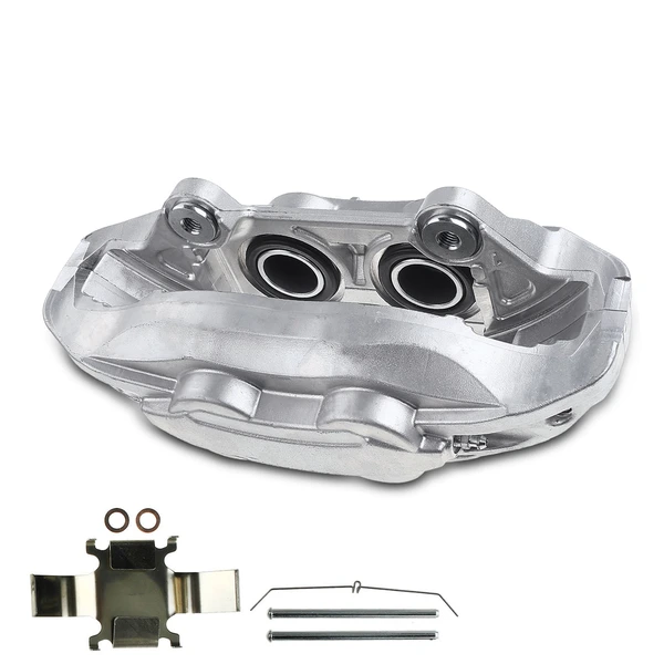 1-PC Brake Caliper, Front Left Driver Side, 4-Piston, A-Premium APBC2735