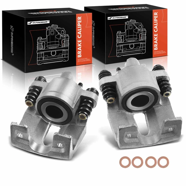2-PC Brake Caliper, Rear Driver & Passenger, 1-Piston, A-Premium APBC0464