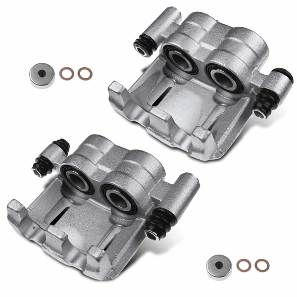 1988-1997 Isuzu NPR 2-Pc Brake Caliper Front Driver & Passenger 2-Piston A-Premium APBC2338