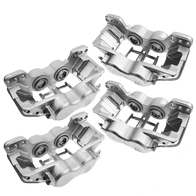 4 Pcs Front & Rear Disc Brake Calipers without Bracket