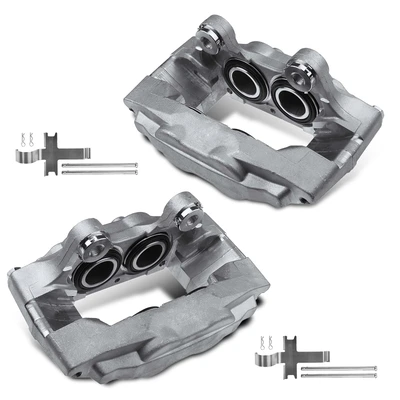 1990-1992 Nissan 300ZX 2pc Brake Caliper Front Driver & Passenger 4-Piston A-Premium APBC2512
