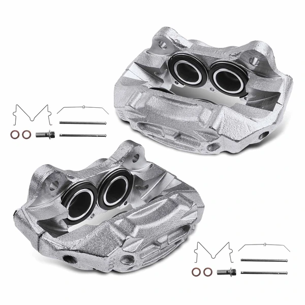 2-PC Brake Caliper, Front Driver & Passenger, 4-Piston, A-Premium APBC3176