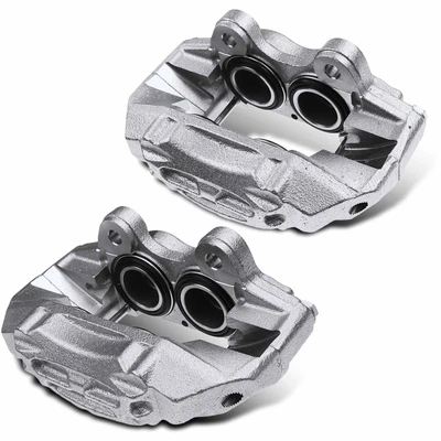 2 Pcs Front Disc Brake Calipers without Bracket