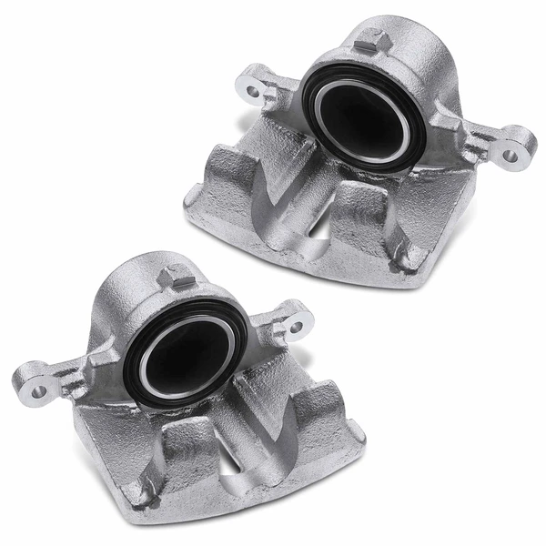 1991-1992 Volvo 740 2-Pc Brake Caliper Front Driver & Passenger 1-Piston A-Premium APBC3406