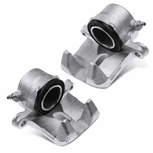 2 Pcs Front Disc Brake Calipers without Bracket