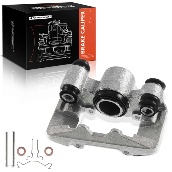 1-PC Brake Caliper, Rear Left Driver Side, 1-Piston, A-Premium APBC0605