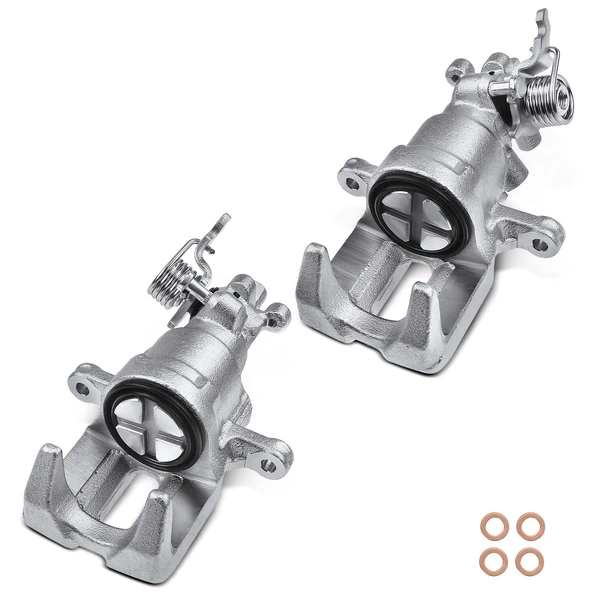 2000-2009 Honda S2000 2-Pc Brake Caliper Rear Driver & Passenger 1-Piston A-Premium APBC3407