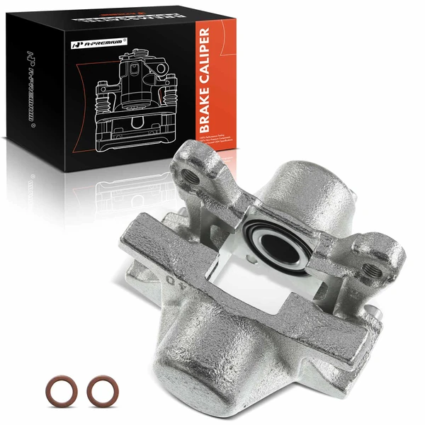 1-PC Brake Caliper, Rear Left Driver Side, 2-Piston, A-Premium APBC0927