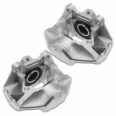 2 Pcs Front Disc Brake Calipers without Bracket