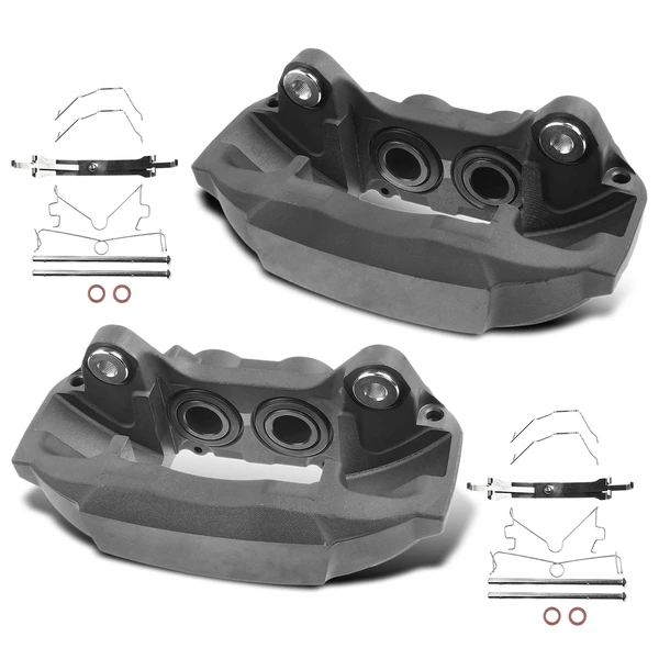 2-PC Brake Caliper, Front Driver & Passenger, 4-Piston, A-Premium APBC3408
