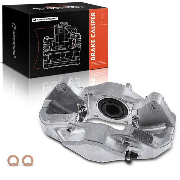 1-PC Brake Caliper, Rear Left Driver Side, 2-Piston, A-Premium APBC0961