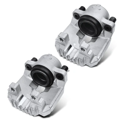 2 Pcs Front Disc Brake Calipers without Bracket