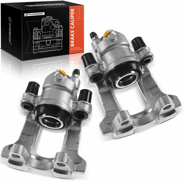 2007 Mercedes-Benz ML320 2-Pc Brake Caliper Rear Driver & Passenger 1-Piston A-Premium APBC0493