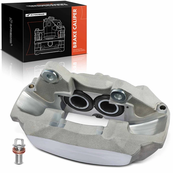 1 -Pc Brake Caliper Front Right Passenger Side 4-Piston A-Premium APBC3355