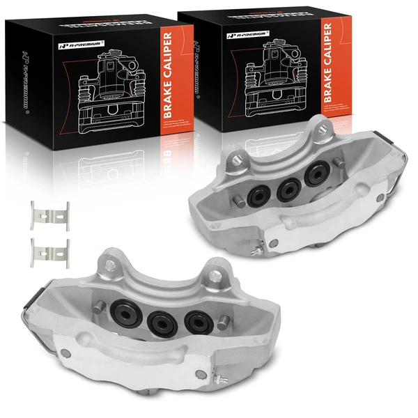 2-PC Brake Caliper, Front Driver & Passenger, 6-Piston, A-Premium APBC4165