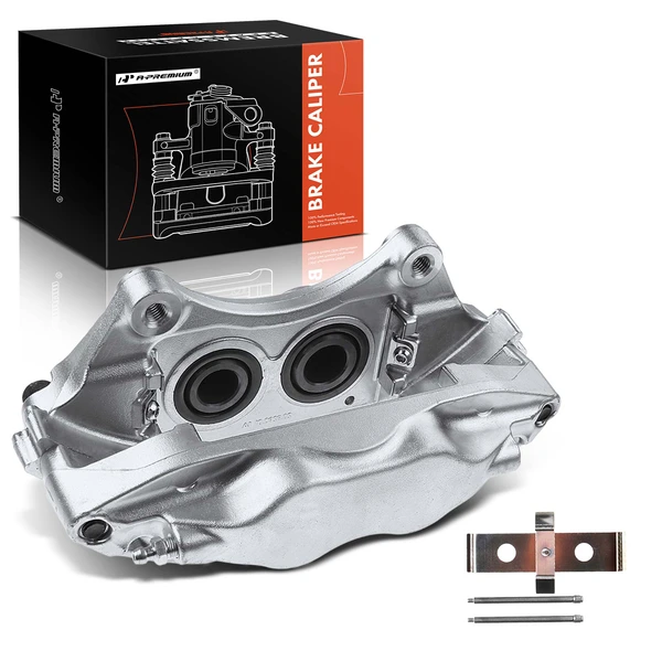 1-PC Brake Caliper, Front Right Passenger Side, 4-Piston, A-Premium APBC2803