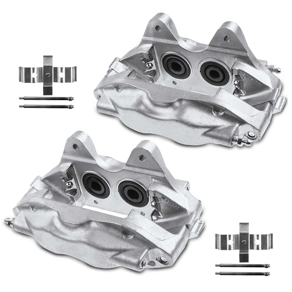 2 -Pc Brake Caliper Rear Driver & Passenger 4-Piston A-Premium APBC3411