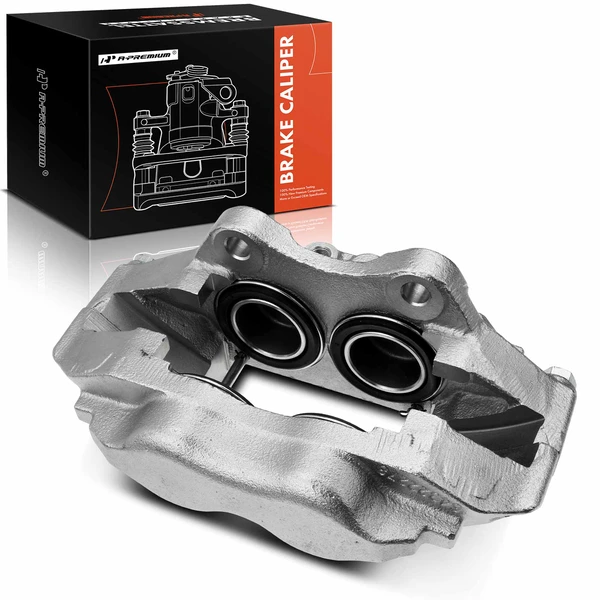 1-PC Brake Caliper, Front Left Driver Side, 4-Piston, A-Premium APBC2814