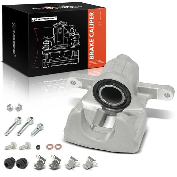 1-PC Brake Caliper, Rear Right Passenger Side, 1-Piston, A-Premium APBC4028