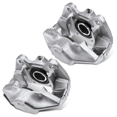 2 Pcs Front Disc Brake Calipers without Bracket